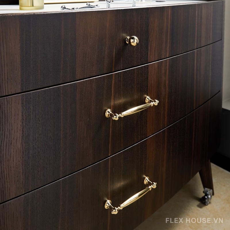 Tay nắm đồng kiểu Âu sang trọng decor kệ tủ PALO3426 8 Tay nắm đồng kiểu Âu sang trọng decor kệ tủ PALO3426 12