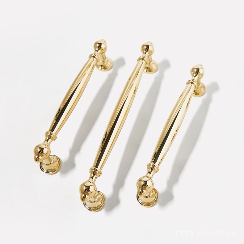 Tay nắm đồng kiểu Âu sang trọng decor kệ tủ PALO3426 1 Tay nắm đồng kiểu Âu sang trọng decor kệ tủ PALO3426 5