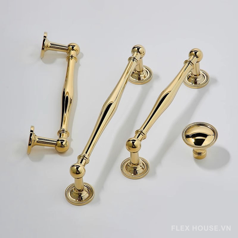 Tay nắm đồng kiểu Pháp sang trọng decor kệ tủ PALO4726 2 Tay nắm đồng kiểu Pháp sang trọng decor kệ tủ PALO4726 6