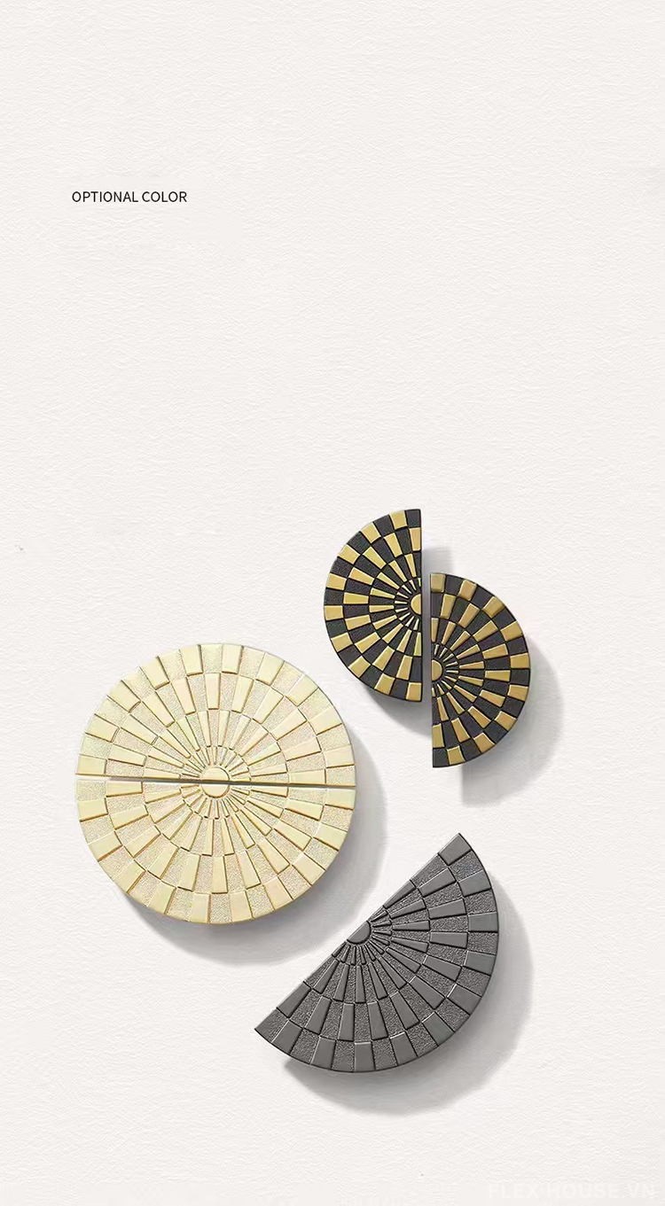 Tay nắm tủ bán nguyệt nhật quang HJ9179 2 Tay nắm tủ bán nguyệt nhật quang HJ9179 6