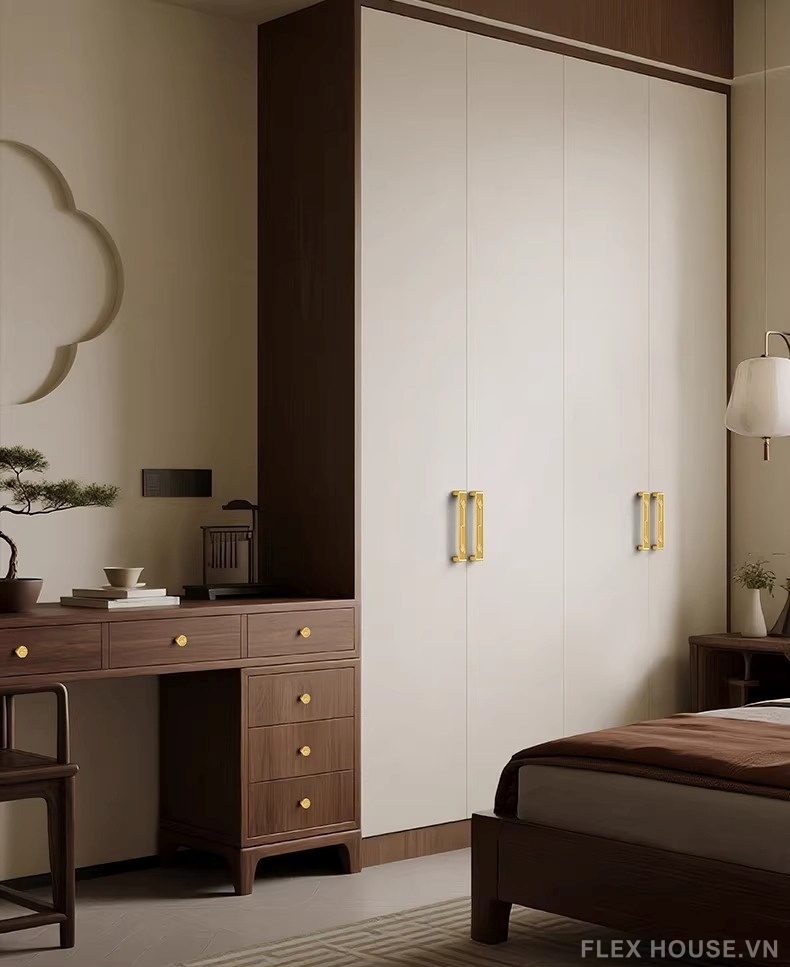 Tay nắm tủ bằng đồng họa tiết mây Như Ý HK047Y 5 Tay nắm tủ bằng đồng họa tiết mây Như Ý HK047Y 9