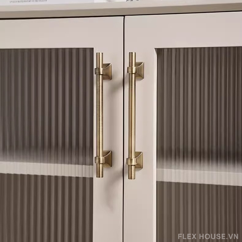 Tay nắm tủ cao cấp bằng đồng Retro PALO432 5 Tay nắm tủ cao cấp bằng đồng Retro PALO432 10