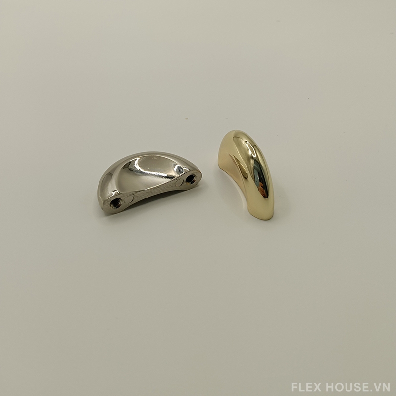 Tay nắm tủ hợp kim kẽm bán nguyệt tối giản JC8815 2 Tay nắm tủ hợp kim kẽm bán nguyệt tối giản JC8815 8