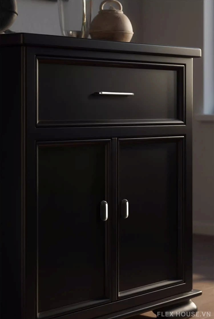 Tay nắm tủ hợp kim kẽm hiện đại tối giản RX1525 7 Tay nắm tủ hợp kim kẽm hiện đại tối giản RX1525 12