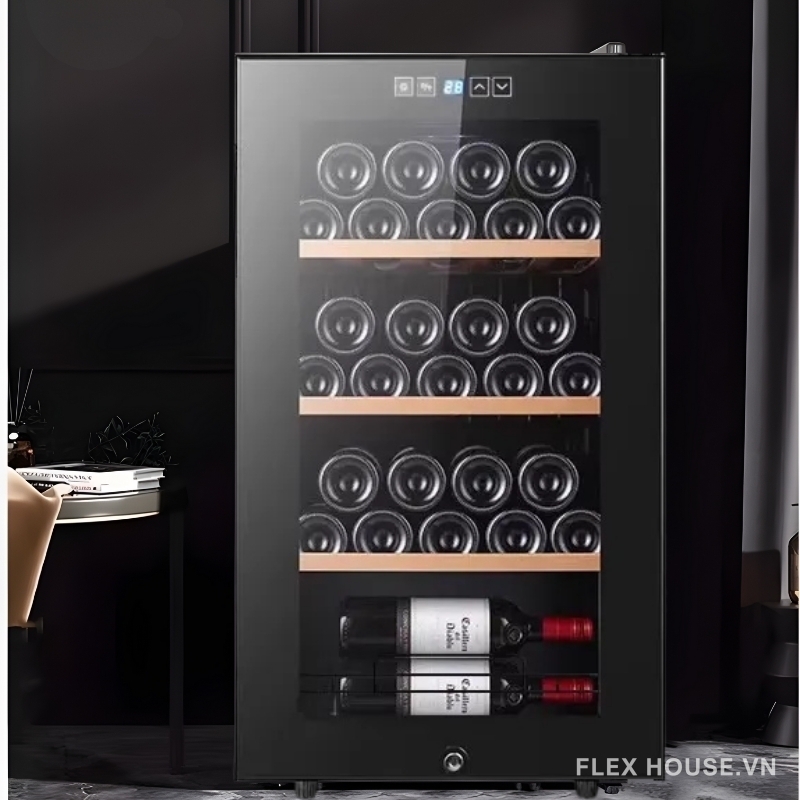 Vì Sao Tủ Rượu Vang Chuyên Dụng Khác Hoàn Toàn Tủ Lạnh Thường? 11 Vì Sao Tủ Rượu Vang Chuyên Dụng Khác Hoàn Toàn Tủ Lạnh Thường? 9