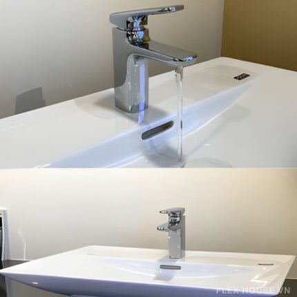 Vòi chậu đơn nóng lạnh cao cấp Inax LFV-632S