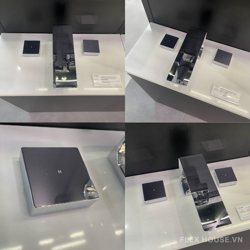 Vòi lavabo đặt bàn nóng lạnh ZL TOTO TLP02201BA 1 Vòi lavabo đặt bàn nóng lạnh ZL TOTO TLP02201BA