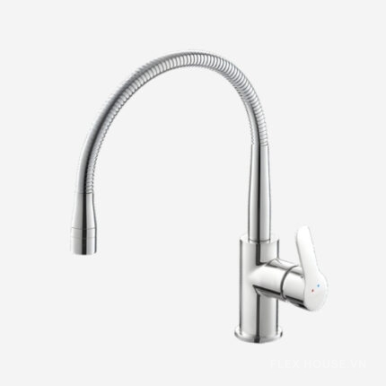 Vòi nước rửa chén nóng lạnh thân mềm Inax SFV-303S