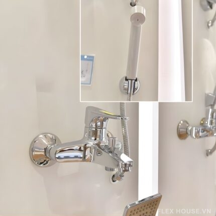 Vòi sen tắm nóng lạnh tiện lợi Inax BFV-1003S