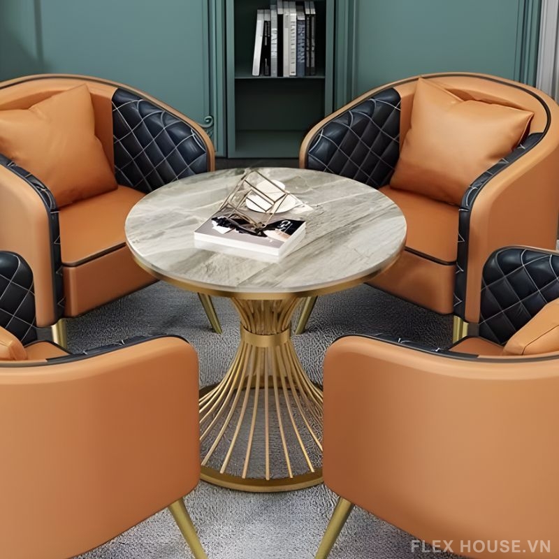 Sofa đơn da sang trọng cho phòng chờ khách sạn FAD678 6 Sofa đơn da sang trọng cho phòng chờ khách sạn FAD678 6