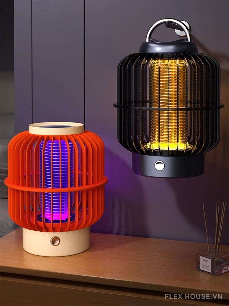 Đèn diệt muỗi ánh sáng tím đặt bàn treo tường FB2914 1 Đèn diệt muỗi ánh sáng tím đặt bàn treo tường FB2914