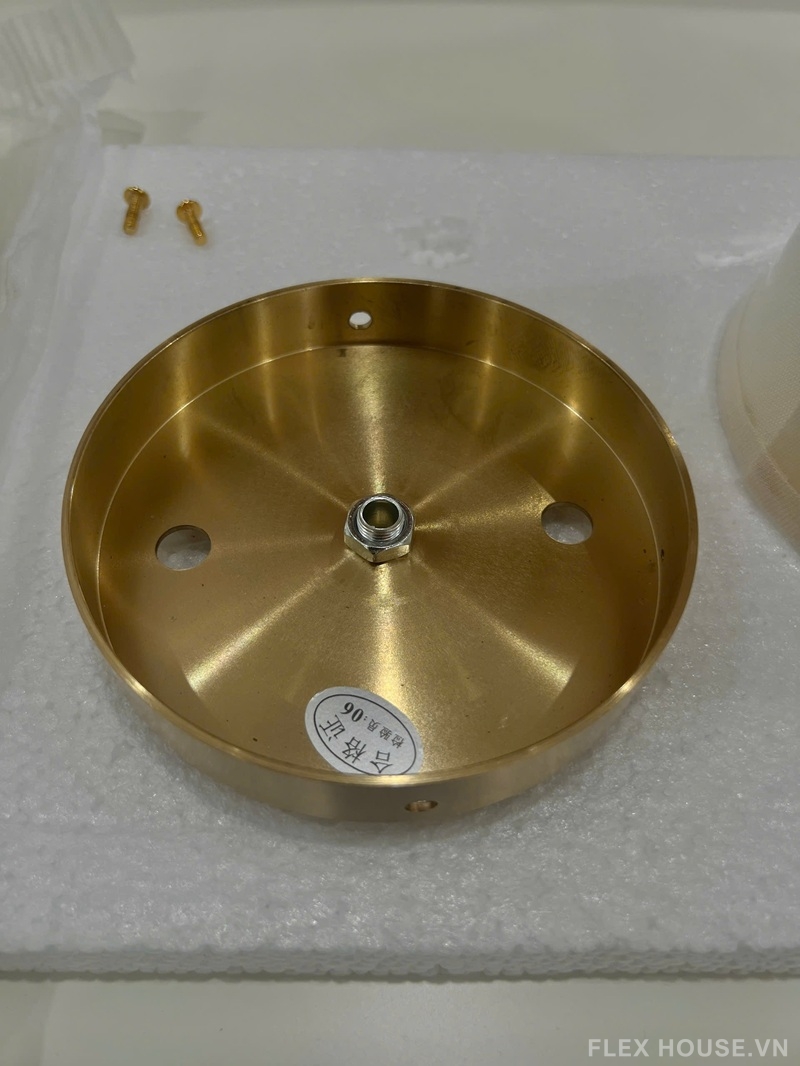 Đèn gắn tường bằng đồng chao vải tân cổ điển VDC03 7 Đèn gắn tường bằng đồng chao vải tân cổ điển VDC03