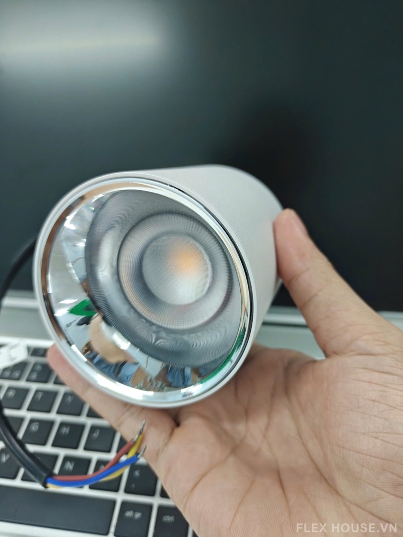 Đèn Led ốp trần thân hợp kim nhôm chóa sâu IP65 V3CLF 5 Đèn Led ốp trần thân hợp kim nhôm chóa sâu IP65 V3CLF