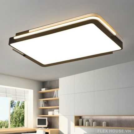 Đèn ốp trần hợp kim sơn tĩnh điện và Mica OT75CN