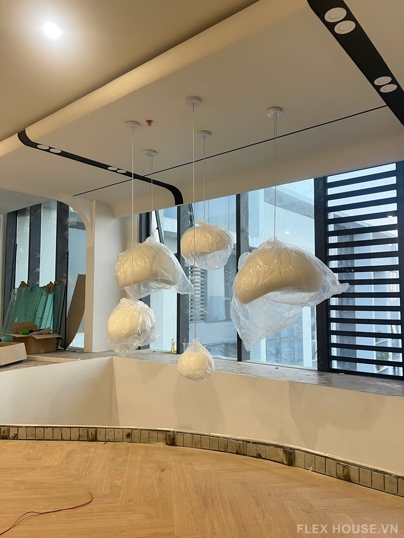 Đèn thả trần decor hình mũ Wabisabi mộc mạc THD85 7 Đèn thả trần decor hình mũ Wabisabi mộc mạc THD85