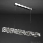 Đèn thả trần pha lê decor bàn ăn hiện đại TPL12N1200