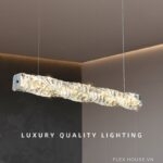 Đèn thả trần pha lê decor bàn ăn hiện đại TPL12N1200