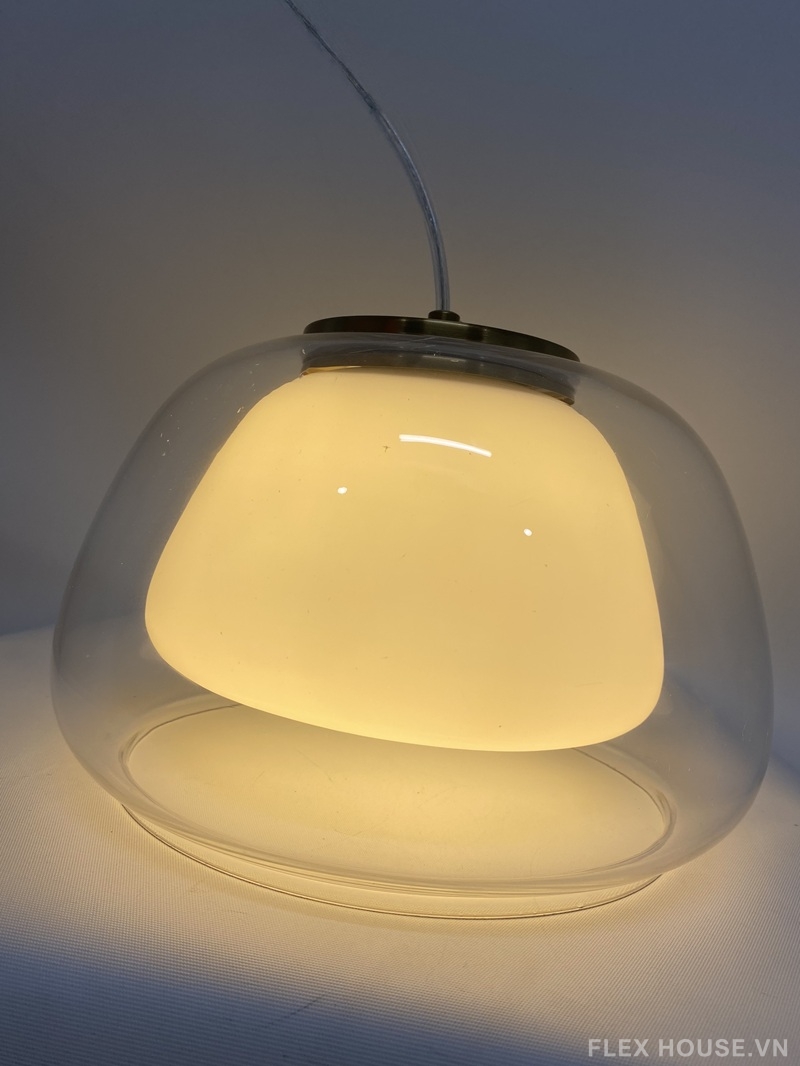 Đèn thả trần thủy tinh decor bàn ăn phòng bếp TT56 6 Đèn thả trần thủy tinh decor bàn ăn phòng bếp TT56