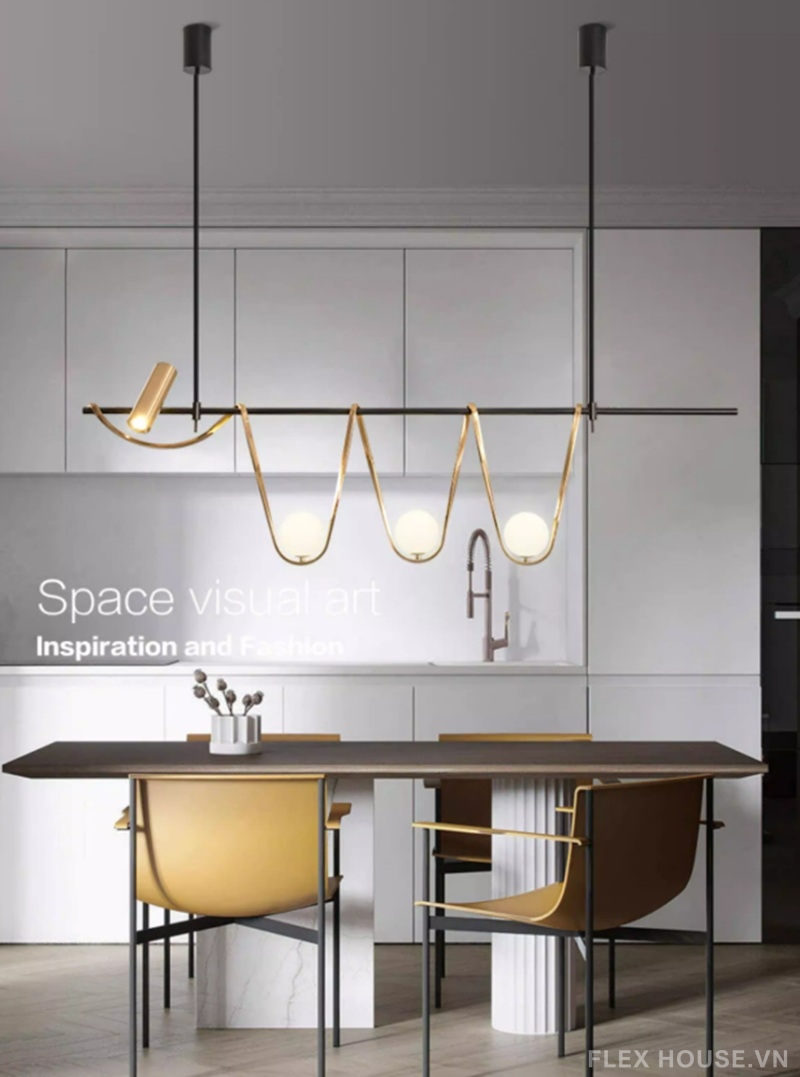 Đèn thả trần thủy tinh nghệ thuật Postmodernism BA6583 1 Đèn thả trần thủy tinh nghệ thuật Postmodernism BA6583