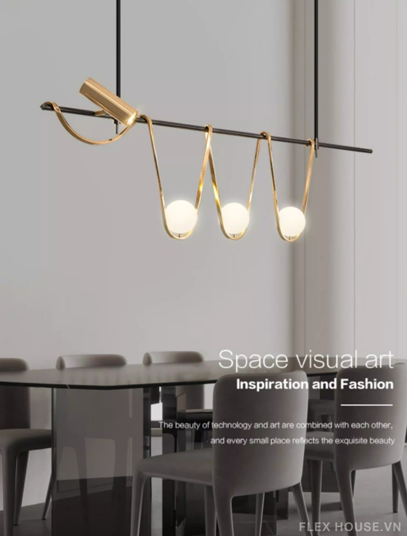 Đèn thả trần thủy tinh nghệ thuật Postmodernism BA6583 8 Đèn thả trần thủy tinh nghệ thuật Postmodernism BA6583