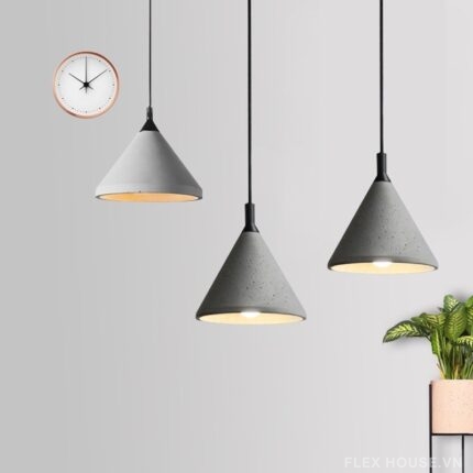 Đèn thả xi măng phong cách công nghiệp Loft CL1951