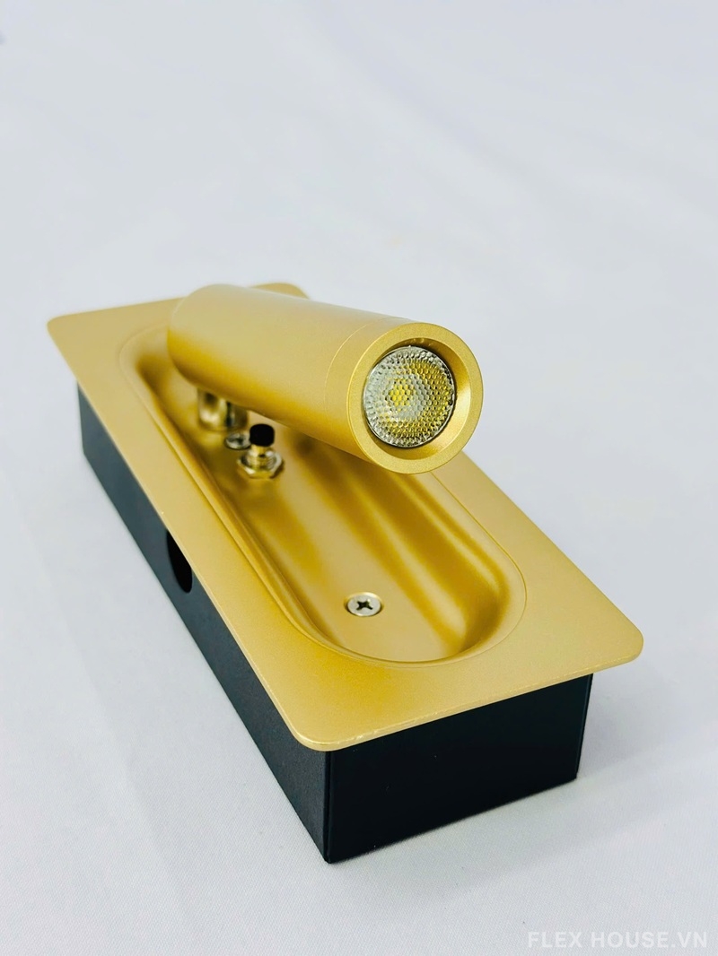 Đèn tường hiện đại lắp âm vách thân hợp kim VRT25 5 Đèn tường hiện đại lắp âm vách thân hợp kim VRT25