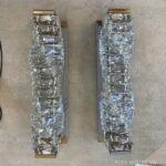 Đèn tường pha lê khối cao cấp decor phòng khách VPL27