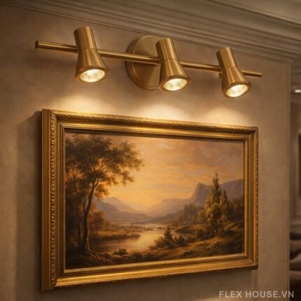 Đèn tường rọi gương rọi tranh đầu xoay linh hoạt RT5879