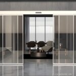 Phụ kiện cửa lùa điện độ ồn thấp cho khách sạn V50F