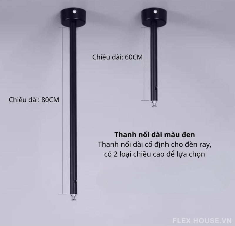 Ray trượt vuông đèn rọi 1 pha bằng nhôm và PC GD157 3 Ray trượt vuông đèn rọi 1 pha bằng nhôm và PC GD157