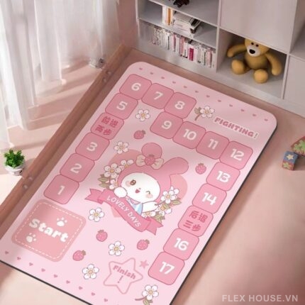 Thảm chơi cho bé chống trượt hình thỏ My Melody QZ8972.01