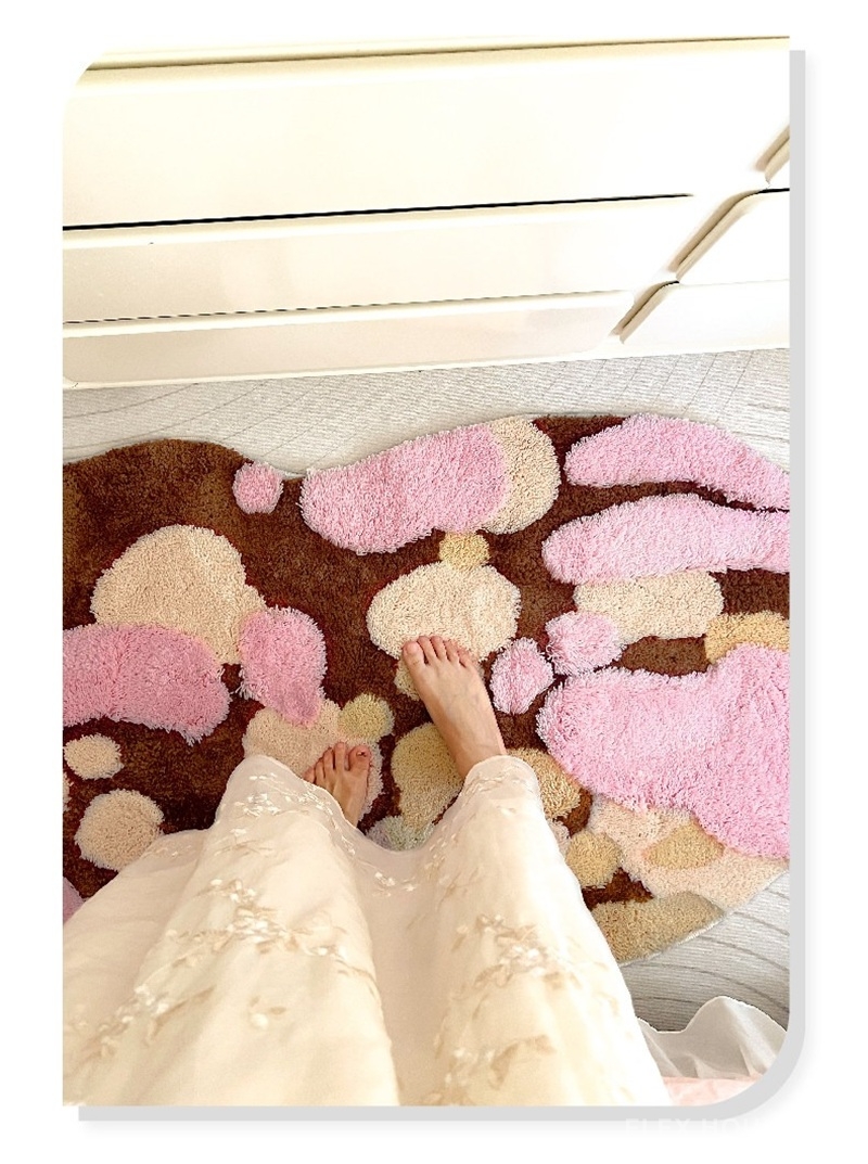 Thảm dệt nổi 3D mộc san decor phòng ngủ SH2752 7 Thảm dệt nổi 3D mộc san decor phòng ngủ SH2752