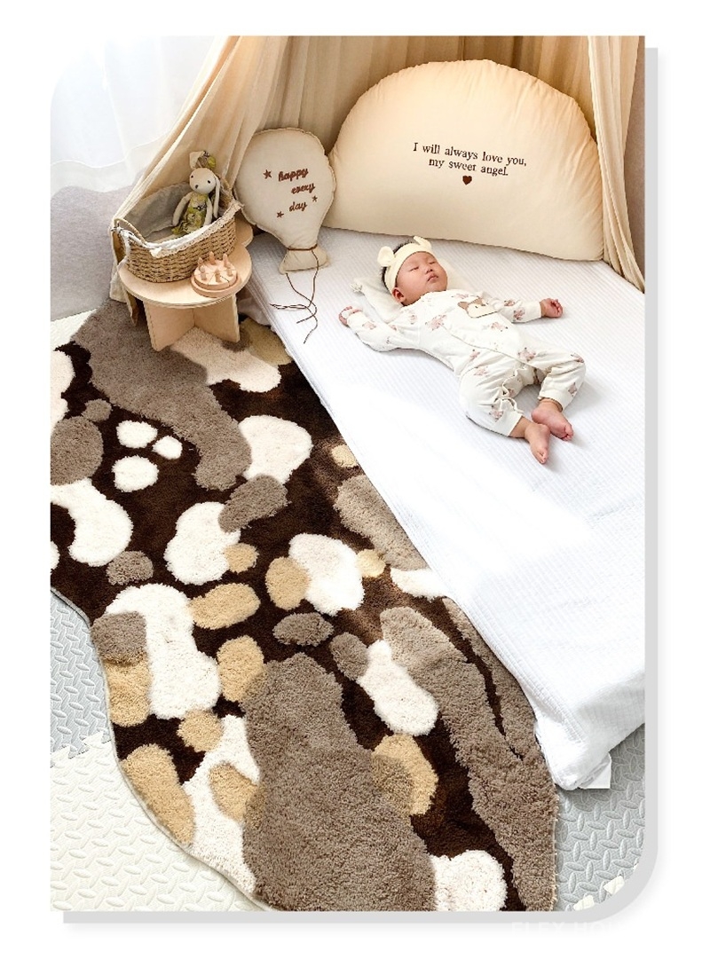 Thảm dệt nổi 3D mộc san decor phòng ngủ SH2752 15 Thảm dệt nổi 3D mộc san decor phòng ngủ SH2752