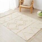 Thảm dệt tay họa tiết chần bông nổi ba chiều XF2527.02