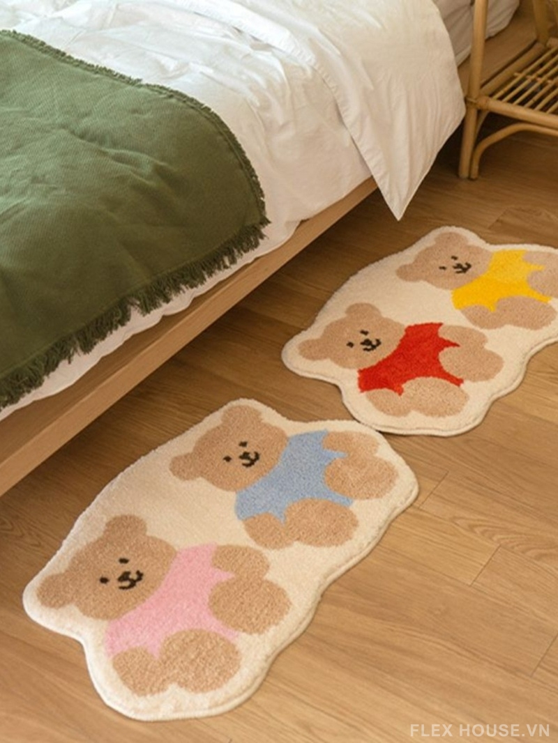 Thảm lông trải sàn cho trẻ em Cashmere mềm mại YY4806 5 Thảm lông trải sàn cho trẻ em Cashmere mềm mại YY4806