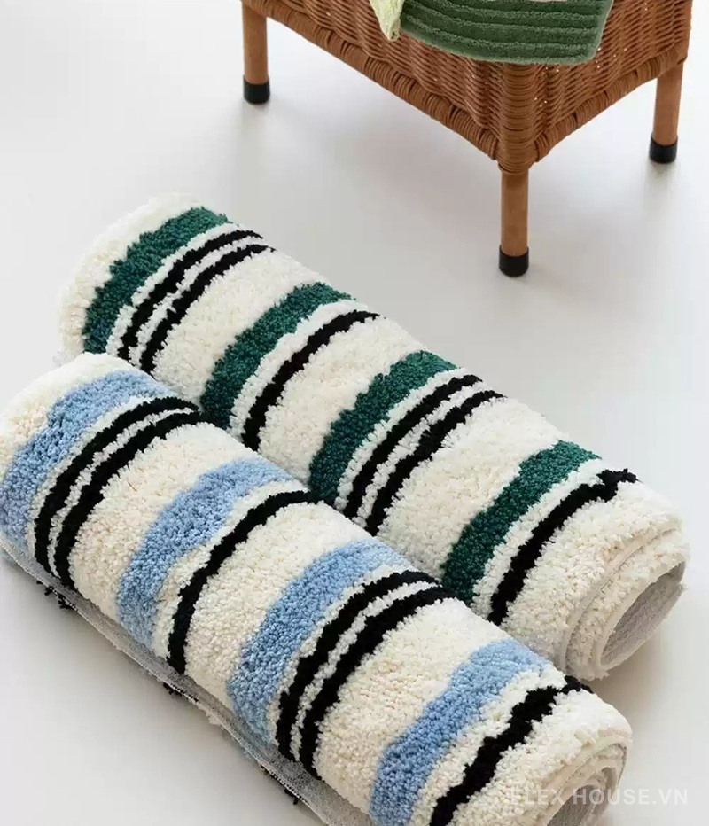 Thảm lông trải sàn chùi chân mềm mịn QZ4941 1 Thảm lông trải sàn chùi chân mềm mịn QZ4941