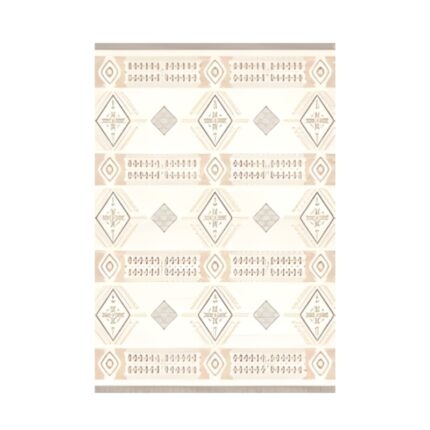 Thảm polypropylen họa tiết thổ cẩm hiện đại YN-LCA23