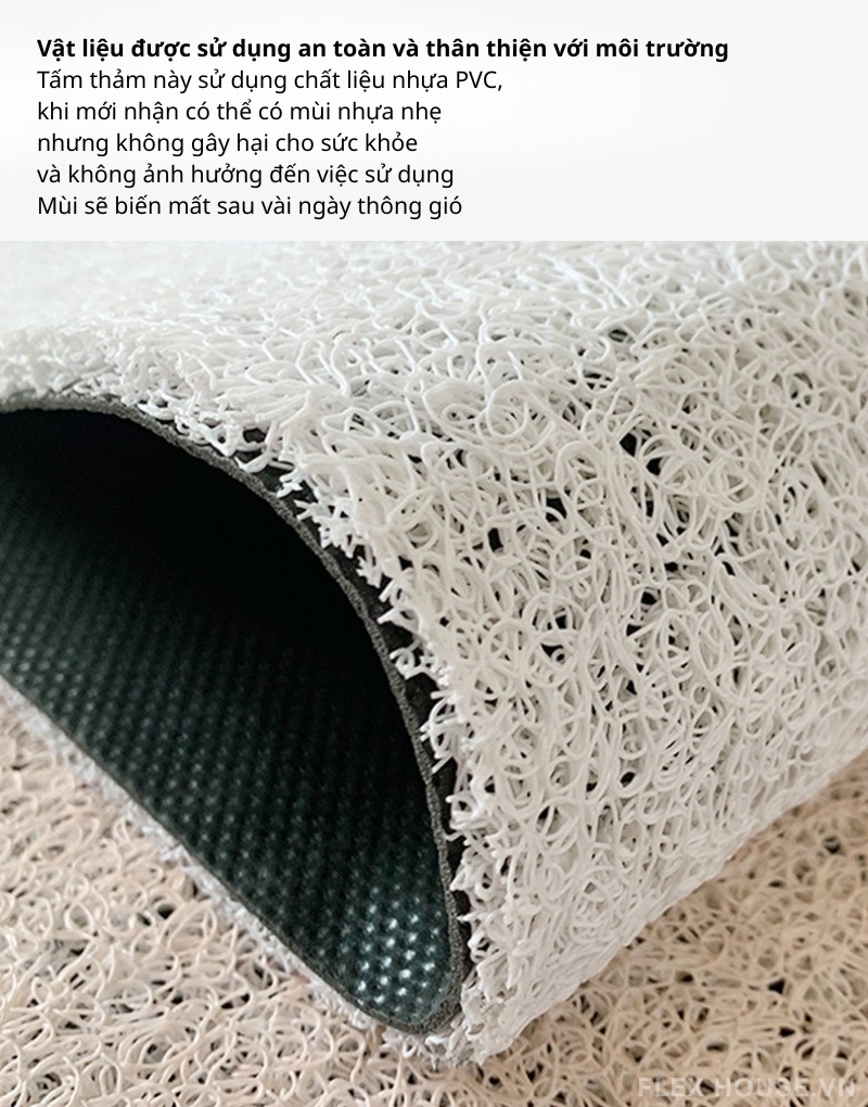 Thảm PVC trải bếp hình hoa chống bám bẩn YY1978 2 Thảm PVC trải bếp hình hoa chống bám bẩn YY1978