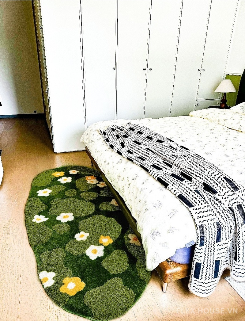 Thảm trải sàn cho trẻ em rêu và hoa đan xen SH2757 10 Thảm trải sàn cho trẻ em rêu và hoa đan xen SH2757