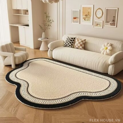 Thảm trải sofa bàn trà Cashmere hình đám mây SH4604.02