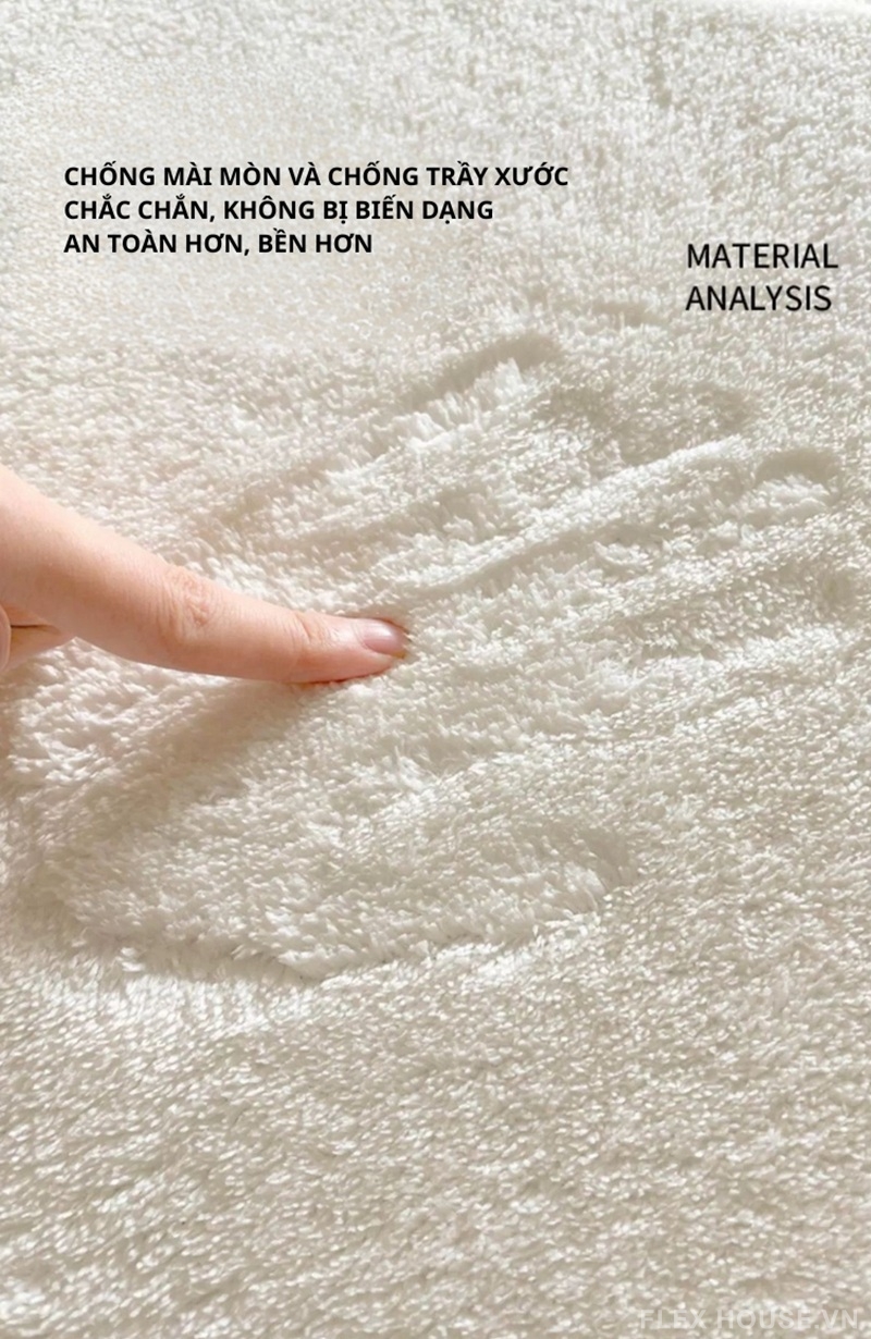 Thảm trải sofa bàn trà Cashmere hình đám mây SH4604 1 Thảm trải sofa bàn trà Cashmere hình đám mây SH4604