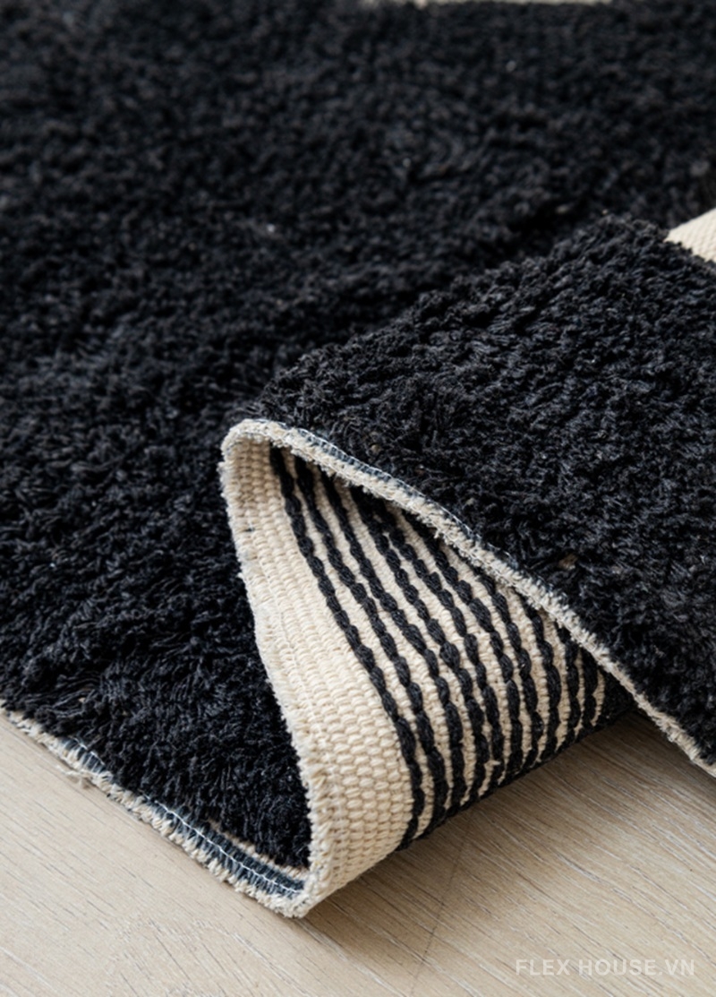 Thảm trải sofa họa tiết trừu tượng tương phản XF2528 2 Thảm trải sofa họa tiết trừu tượng tương phản XF2528