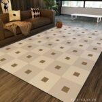 Thảm trang trí họa tiết kỷ hà Indochine hiện đại SH5759.01