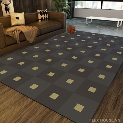 Thảm trang trí họa tiết kỷ hà Indochine hiện đại SH5759.02