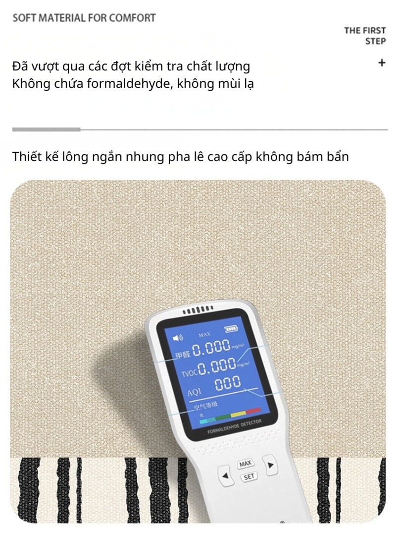 Thảm trải sàn hình học tối giản Bauhaus JX7063 3 Thảm trải sàn hình học tối giản Bauhaus JX7063