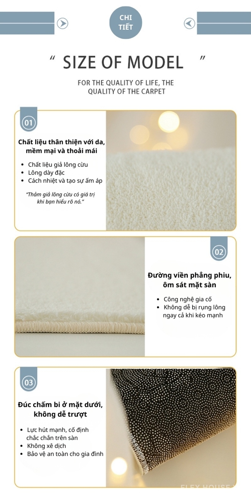 Thảm dệt nổi 3D mộc san decor phòng ngủ SH2752 3 Thảm dệt nổi 3D mộc san decor phòng ngủ SH2752