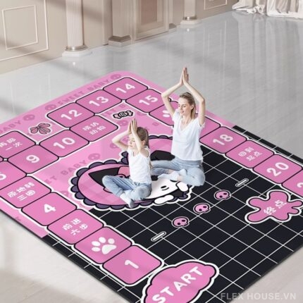 Thảm vận động cho trẻ hai lớp giảm chấn Kuromi QZ8971.01