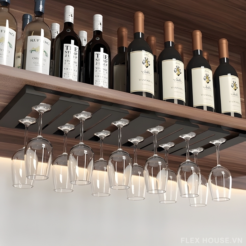 Giá Treo Ly Rượu Vang: Giải Pháp Lưu Trữ Tinh Tế Cho Quầy Bar Gia Đình 15 Giá Treo Ly Rượu Vang: Giải Pháp Lưu Trữ Tinh Tế Cho Quầy Bar Gia Đình 2