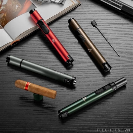 Bật lửa xì gà 4 trong 1 nhiều màu cao cấp CGL2173