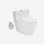 Bồn cầu men sứ 1 khối nắp êm rửa lạnh cao cấp TOTO MS625DE4